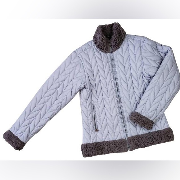 Patagonia chevron quilted full zip jacket - Picture 7 of 10